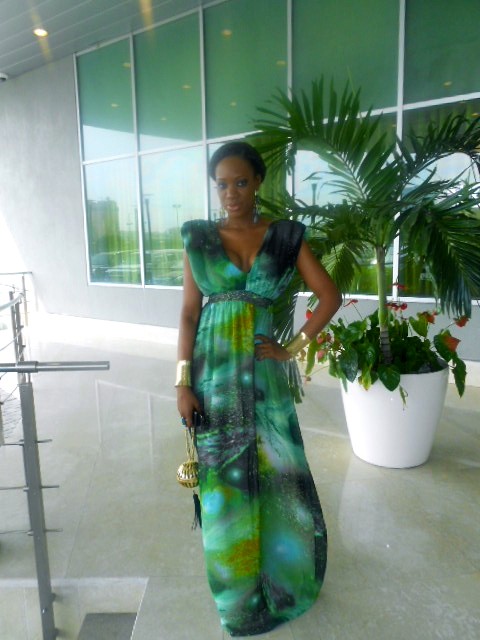 Aqua by Aqua maxi dress